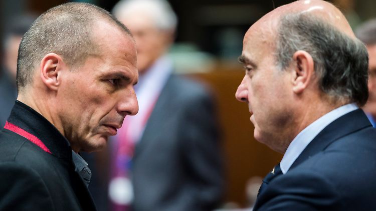 Finanzminister Yanis Varoufakis (l.) schürt neue Hoffnungen.
