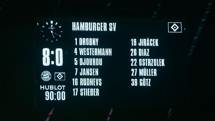Die sportliche Diskrepanz zwischen dem FC Bayern und dem Hamburger SV schlägt sich auch finanziell nieder.