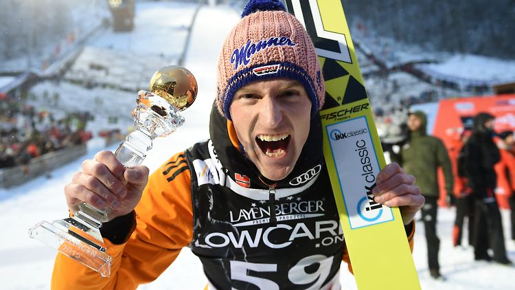Auf Skispringer Severin Freund liegen die deutschen Hoffnungen bei der WM in Falun.