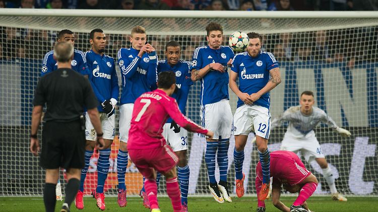 Cristiano Ronaldo traf nicht per Fuß, aber per Kopf.