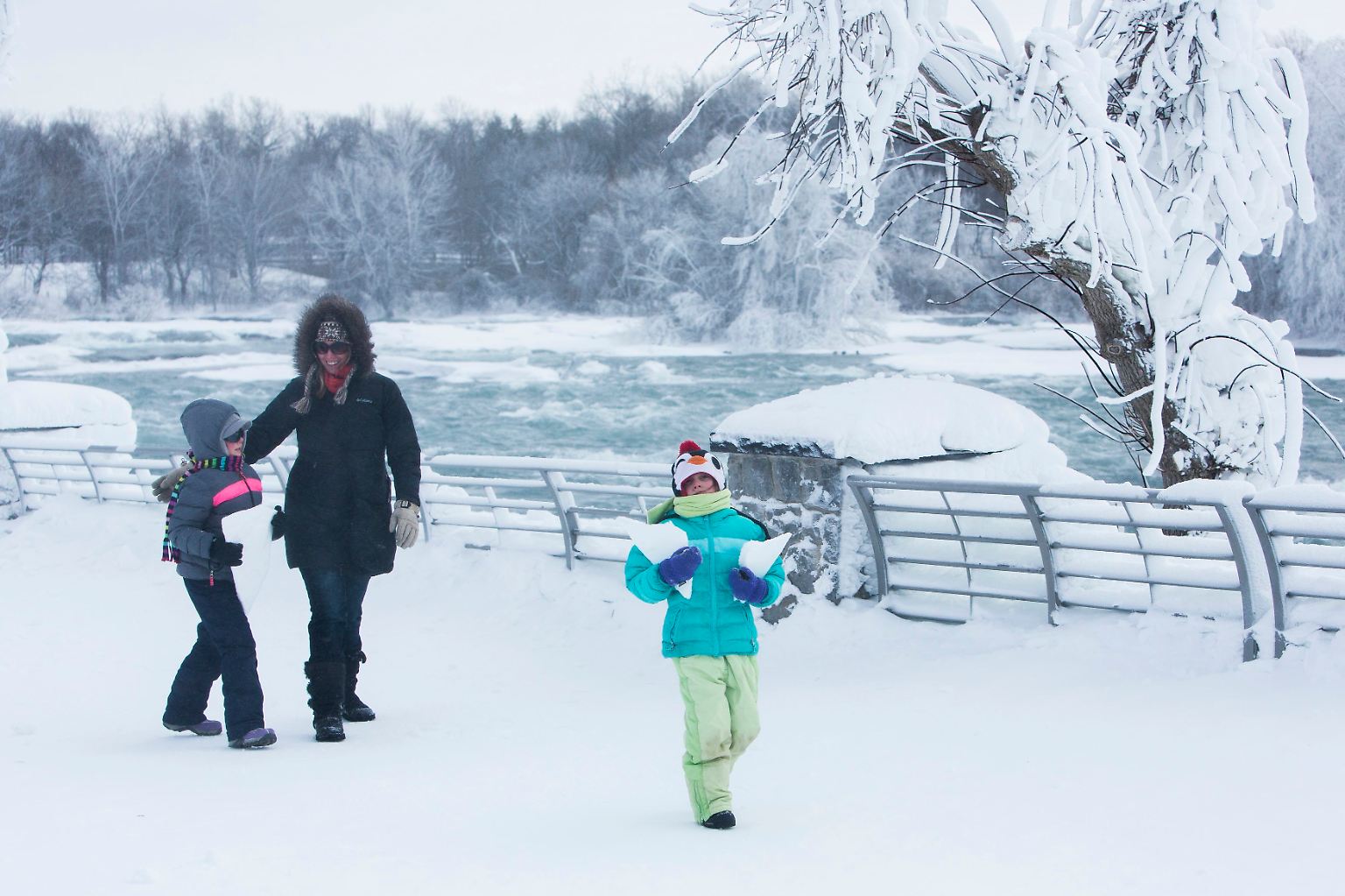 Seit Wochen herrschen an der amerikanischen Ostküste frostige Temperaturen. 
