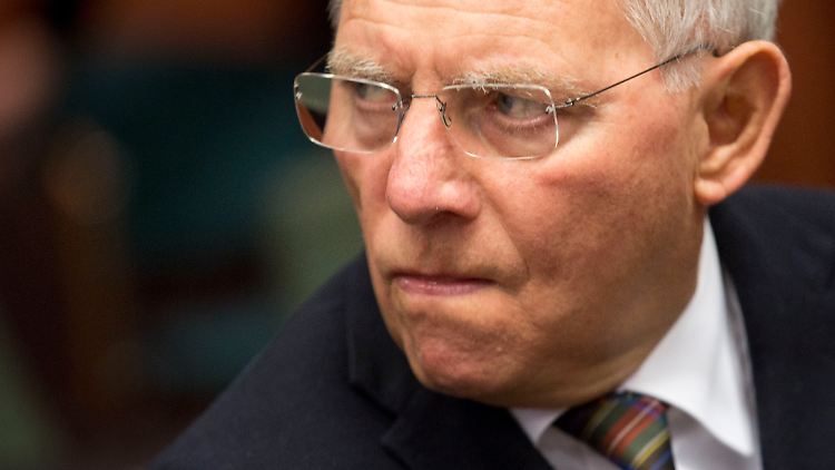 Bundesfinanzminister Wolfgang Schäuble.