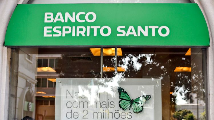Die Banco Espírito Santo wa r das Ziel wütender Sparer.