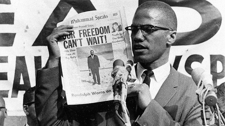 Malcolm X war einer der Anführer der Bürgerrechtsbewegung in den USA.
