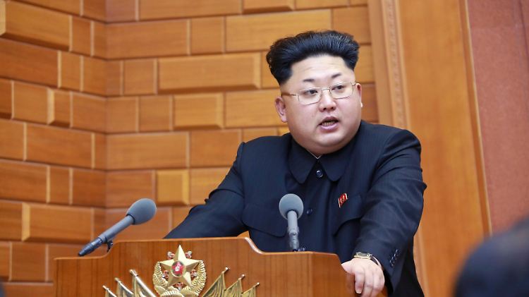 Es soll eine "historische Rede" von Diktator Kim Jong Un gewesen sein, berichtet die staatliche Nachrichtenagentur KCNA.