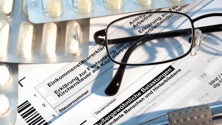 Steuerlich abzugsfähig sind auch Zuzahlungen zu rezeptpflichtigen Medikamenten.