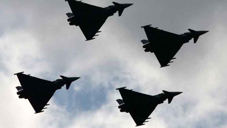 In Europa ist die Airbus-Sparte mit dem Eurofighter am Markt.