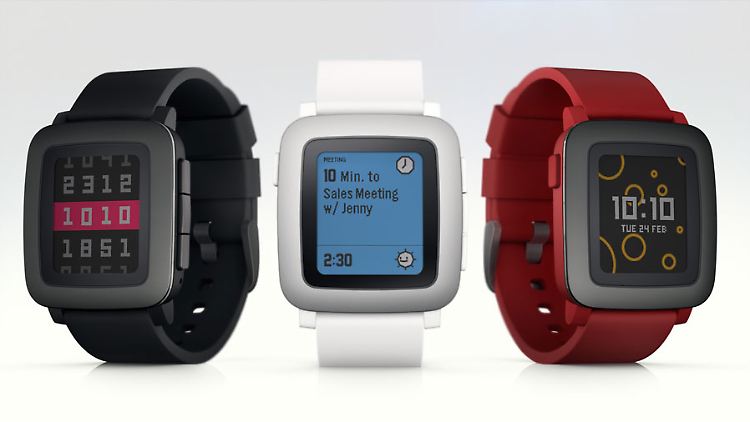 So sieht die dritte Pebble aus.