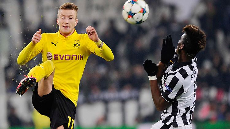 Marco Reus traf zum zwischenzeitlichen 1:1. Auch wenn für den BVB insgesamt mehr drin war in Turin, könnte das Reus-Tor am Ende noch Gold wert sein.