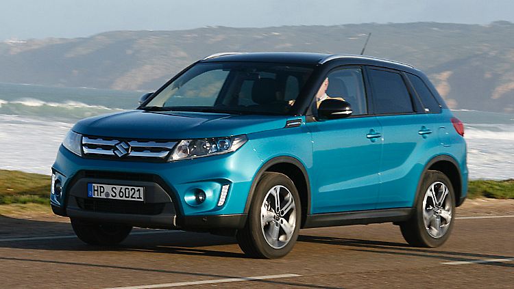 Die robuste Erscheinung täuscht: der Vitara wiegt nur zwischen 1200 und 1400 Kilogramm.