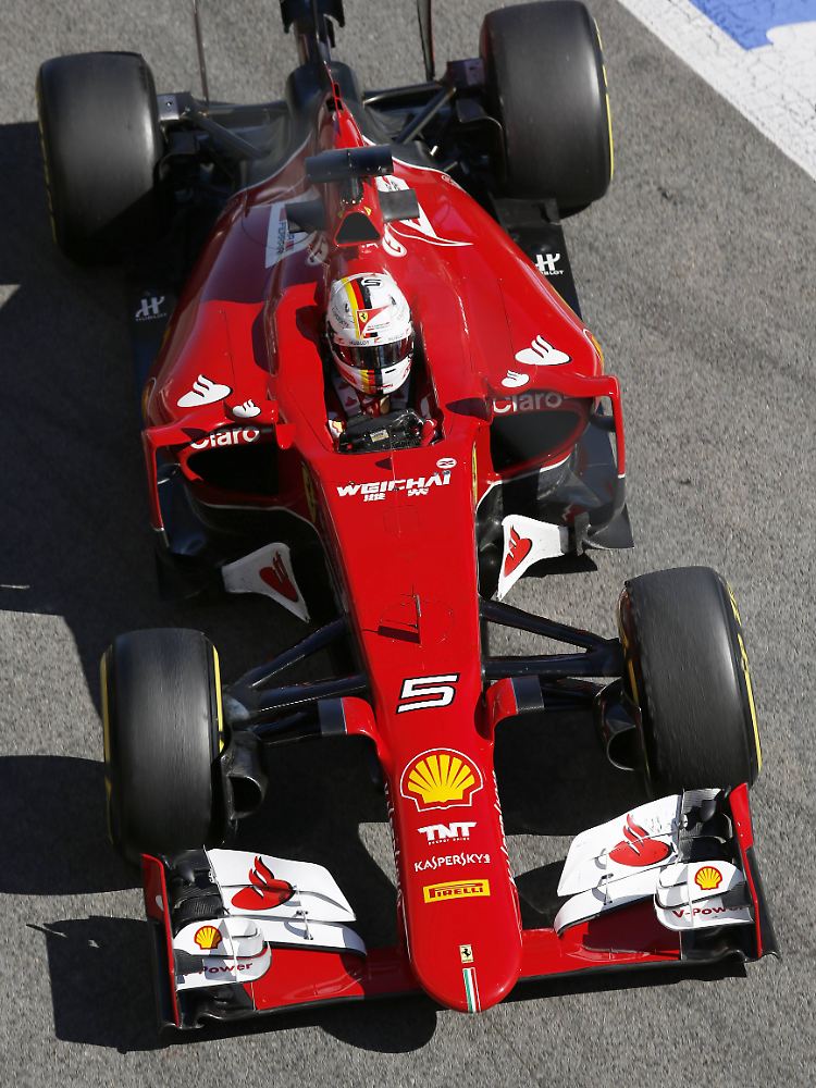 Besser, aber noch nicht titelreif: So sieht Danner die Paarung aus Ferrari und Vierfach-Weltmeister Sebastian Vettel.