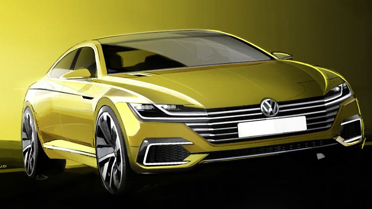 Die Designsprache des VW Sport Coupé Concept GTE soll nicht nur den Passat CC beeinflussen.