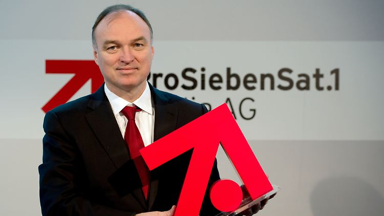 Thomas Ebeling präsentiert gute Jahreszahlen.