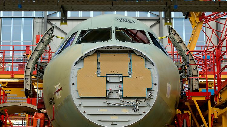In der Rüstungssparte gibt es Schwierigkeiten, das Geschäft mit den Linienfliegern fängt das aber wieder auf.
