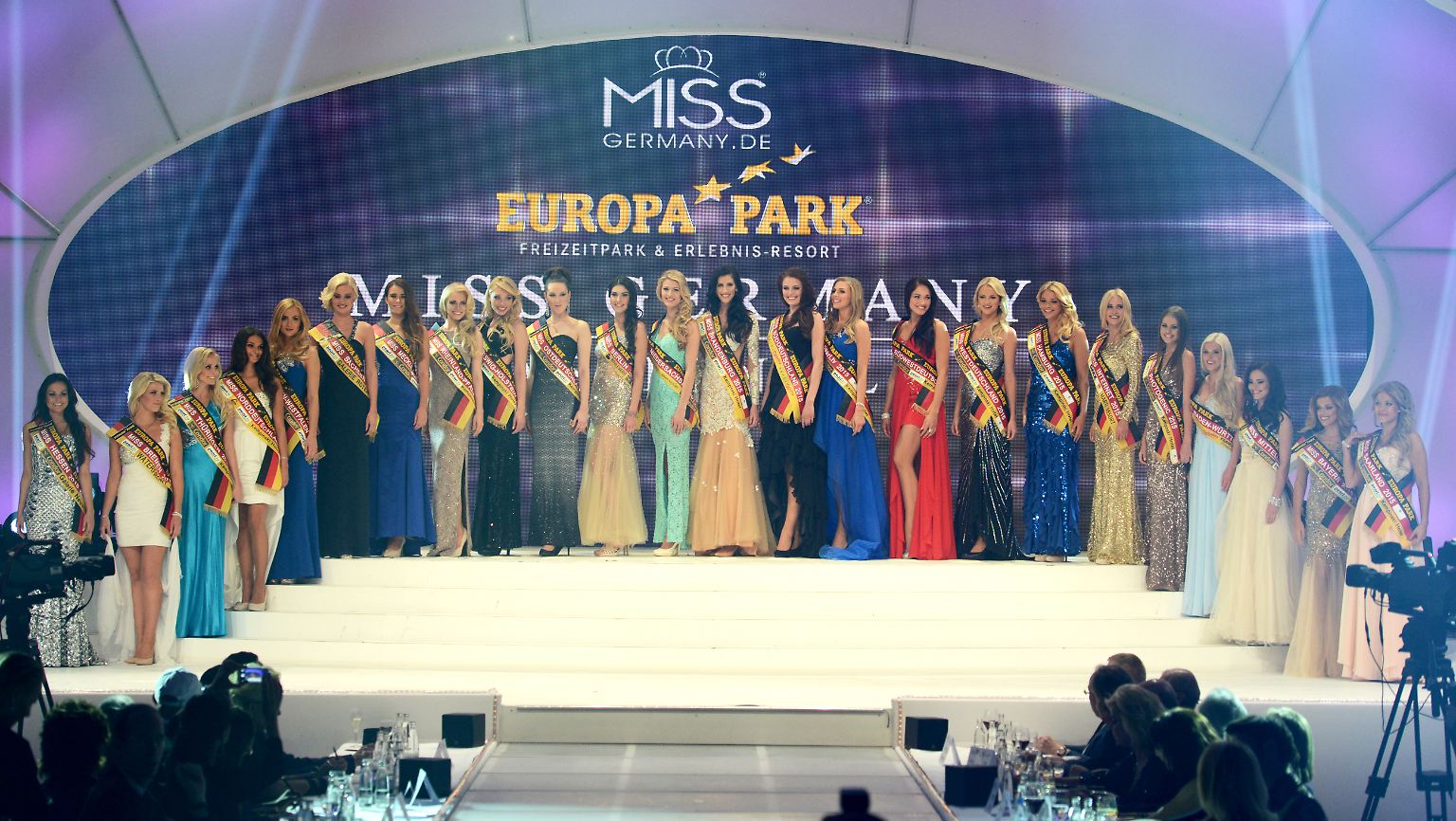 24 junge Frauen kämpfen um den Titel der "Miss Germany".