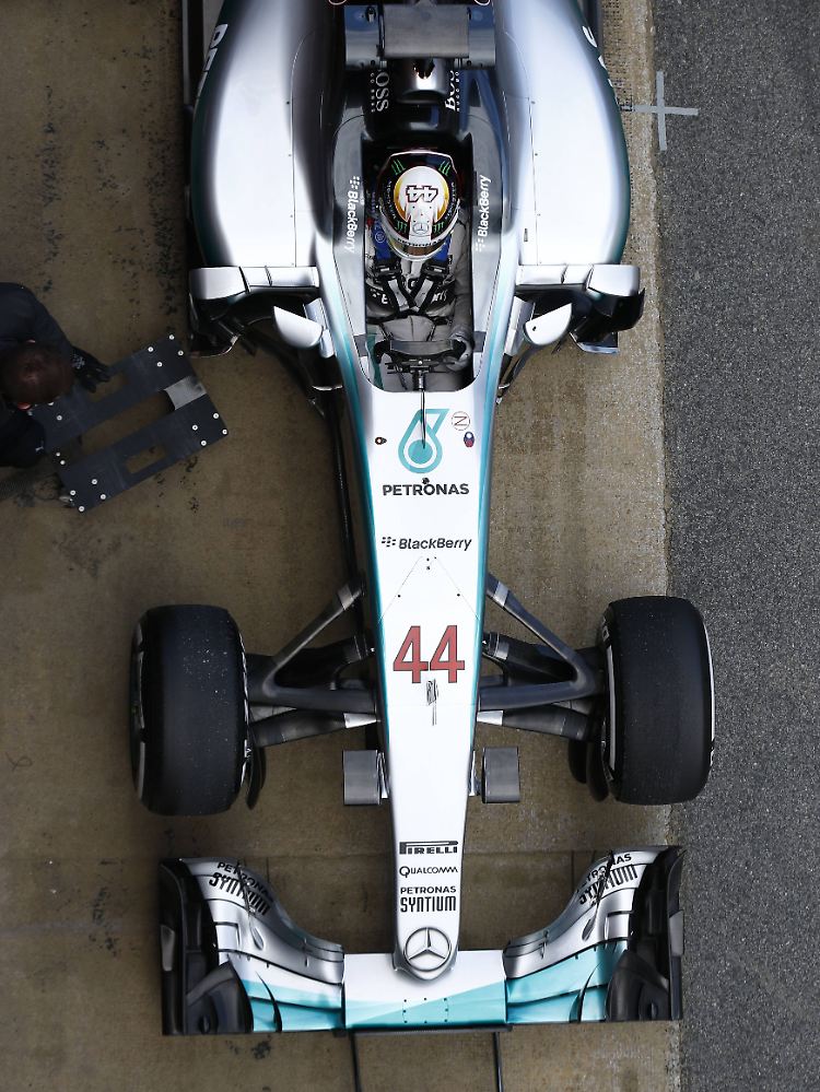 Der Formel-1-Weltmeister 2015 wird höchstwahrscheinlich in einem Mercedes sitzen.