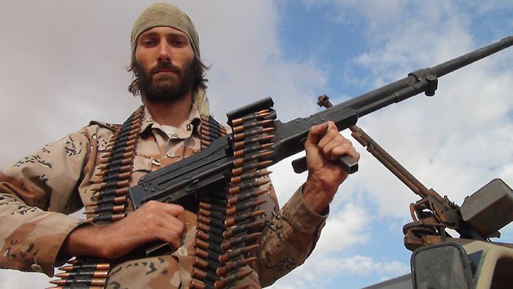 Der US-Amerikaner Matthew VanDyke hat bereits die Rebellen während der libyschen Revolution unterstützt.