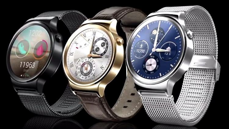 Die Huawei Watch ist schick und robust. Zum Preis hat sich Huawei noch nicht geäußert.