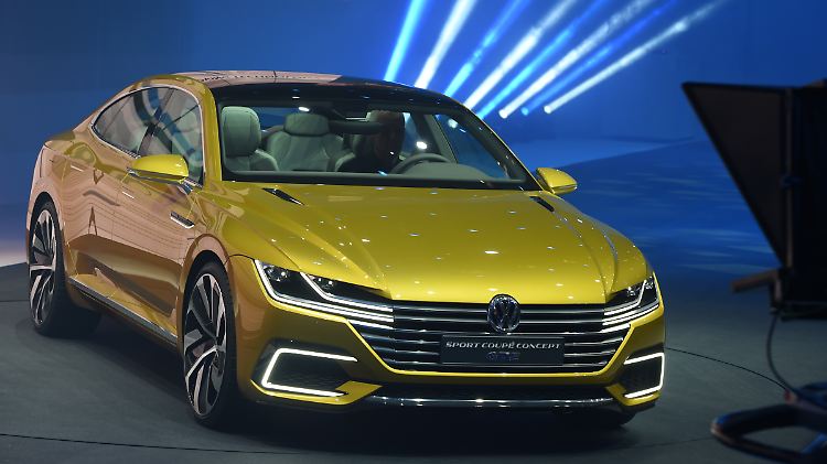 So sieht VW seine Zukunft: scharf, sportlich und schnell.
