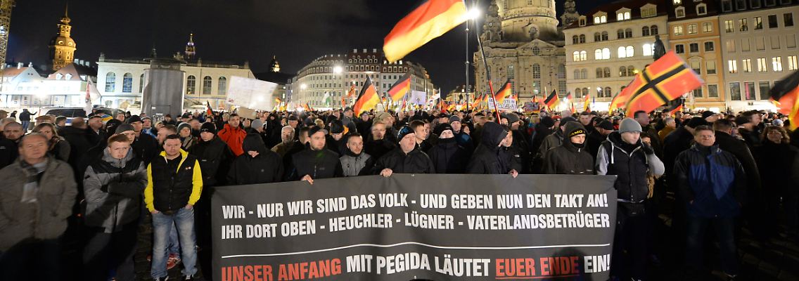 Wutbürger, Fremdenfeindliche, Rechtsextreme, Islamhasser: Pegida hat viele Gesichter.