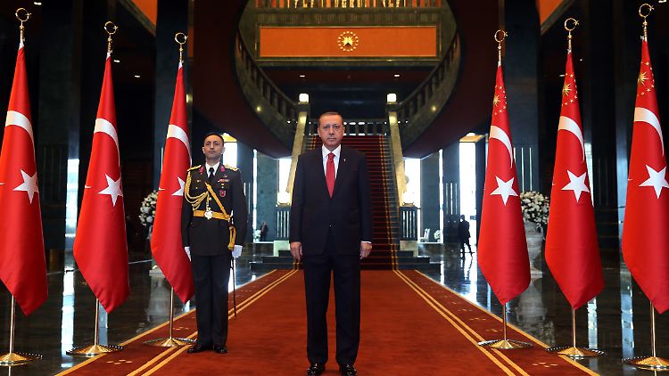 Der türkische Präsident Recep Tayyip Erdogan stellt in seinem neuen Palast fünf Leibärzte ein.