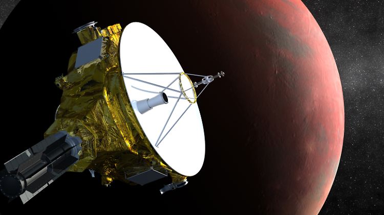 Der schnellste Raumflugkörper aller Zeiten: "New Horizons" rast mit mehr als 80.000 Kilometern in der Stunde auf Pluto zu.