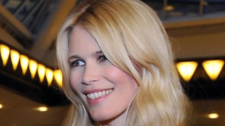 "Großer Rockstar": Claudia Schiffer.