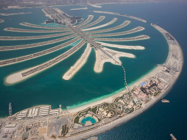 Palmeninsel vor Dubai.