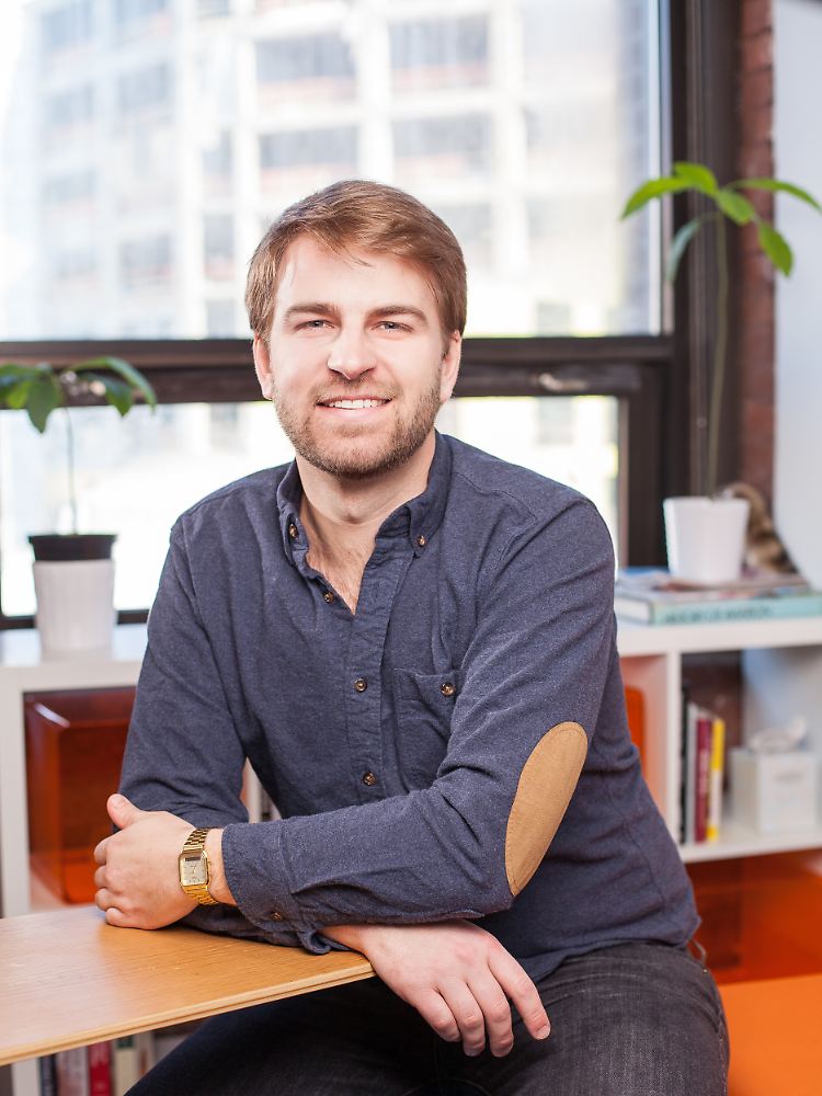 In der Zentrale von Formlabs in Somerville, Massachusetts: Sebastian Fritz, Leiter Support und Logistik.