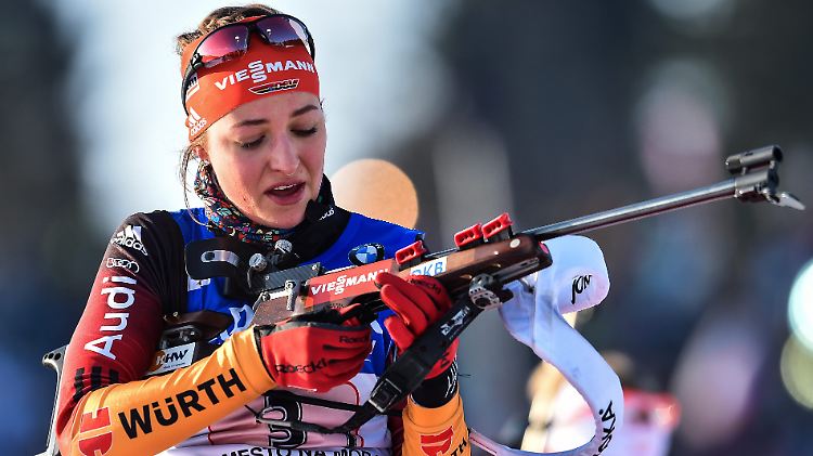 Die Thüringerin Luise Kummer darf in der Mixed-Staffel ran.