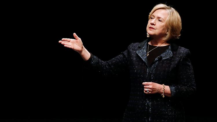 Der gesamt dienstliche Mailverkehr lief über ihr privates Konto: Hillary Clinton.