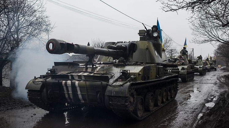 Die ukrainische Armee soll künftig vergrößert werden.