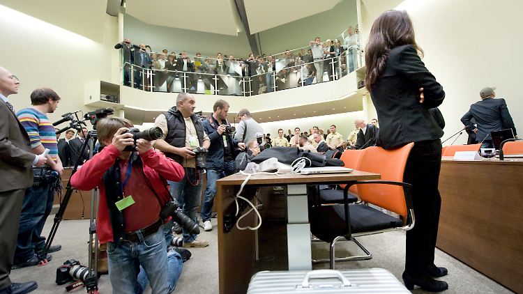 Die Hauptangeklagte Beate Zschäpe will der Zeuge nur flüchtig gekannt haben. 