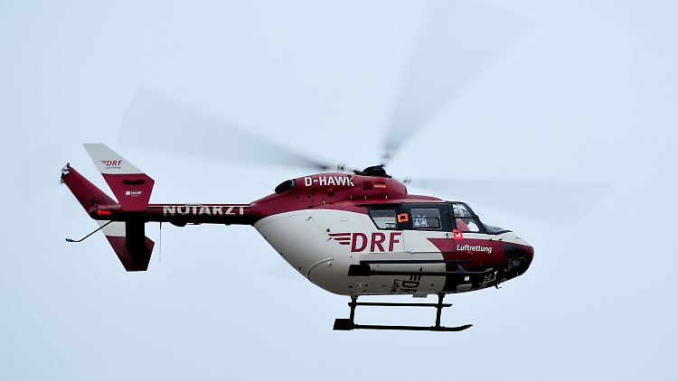 Unfälle mit Rettungshubschraubern sind selten.