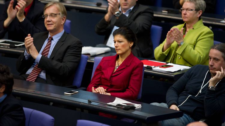 Sahra Wagenknecht stebt nicht mehr an die vorderste Spitze ihrer Fraktion.