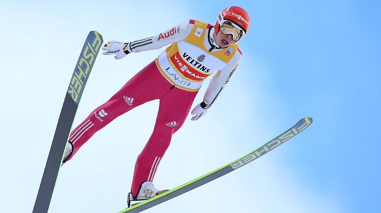 Überflieger: Eric Frenzel.
