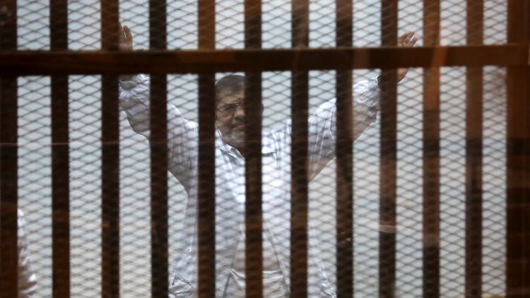 Mohammed Mursi muss 20 Jahre hinter Gitter. 