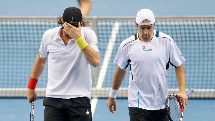 Andre Begemann und Benjamin Becker unterlagen Frankreich klar mit 0:3.