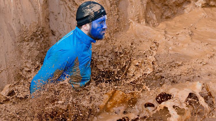 Schlamm, Feuer, eiskaltes Wasser: Das Braveheart-Battle fordert alles von seinen Teilnehmern.