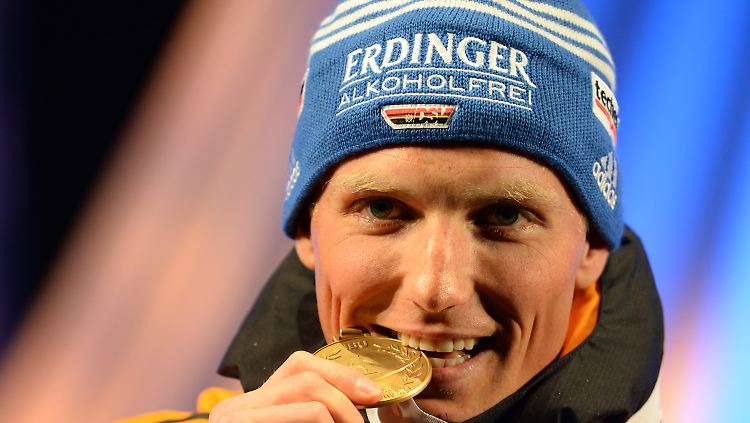 Erik Lesser genießt die goldene "Momentaufnahme".