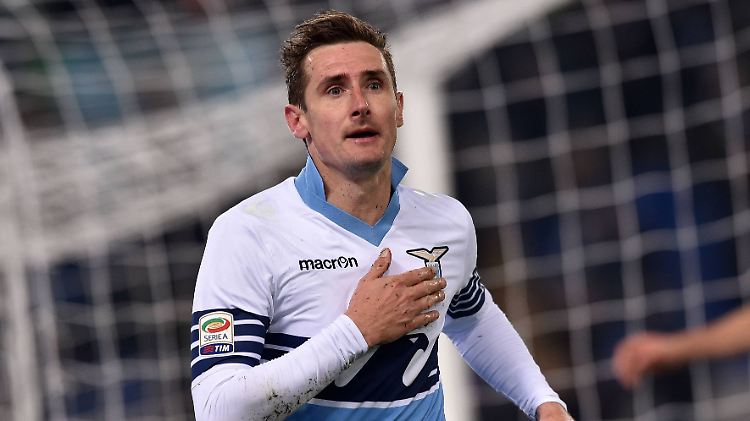In Lazio bringt er noch Topleistungen - aber wo spielt Klose in der kommenden Saison?