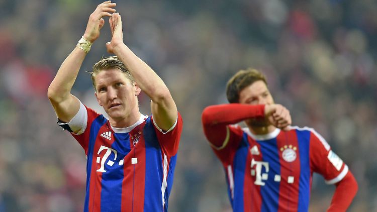 Es kann nur einen geben? Bastian Schweinsteiger und Xabi Alonso.