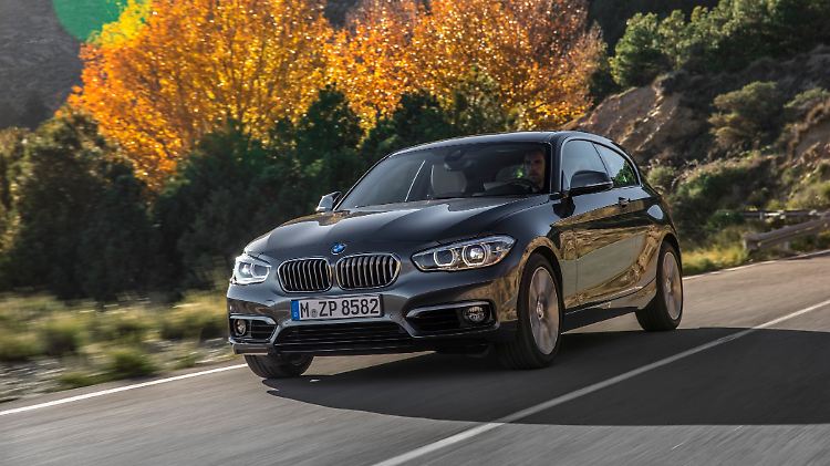Auch an der Front hat sich beim BMW 1er einiges getan.