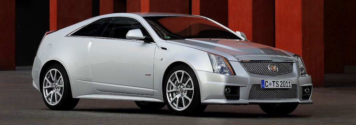Cadillac präsentiert in Paris das CTS-V Coupé.