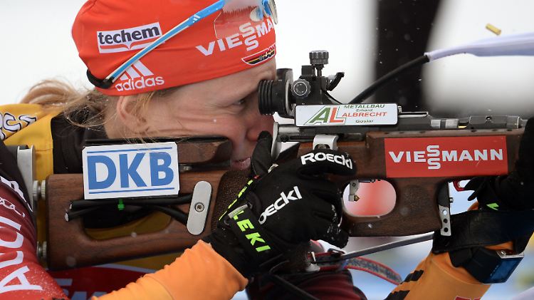Medaillenchancen hat auch die Gesamt-Weltcup-Fünfte Franziska Hildebrand.