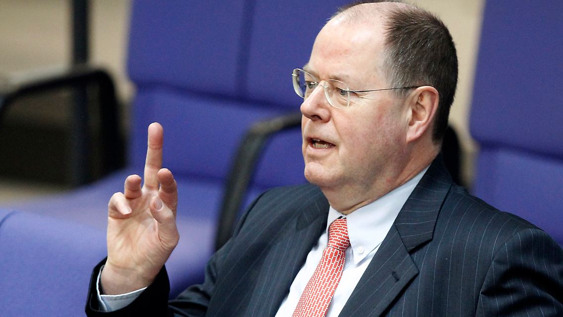 Meldet sich wieder zu Wort: Ex-Finanzminister Peer Steinbrück.