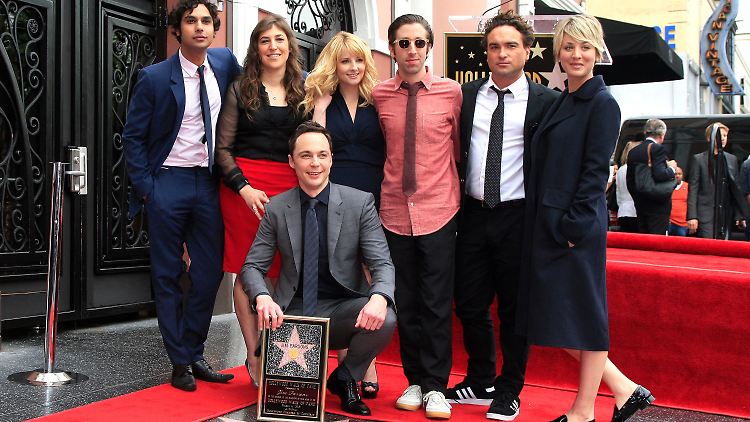Ein "Physiker" bekommt einen Stern: Jim Parsons alias Dr. Sheldon Cooper.
