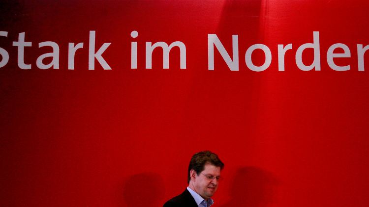 Der Fraktionschef: Ralf Stegner.
