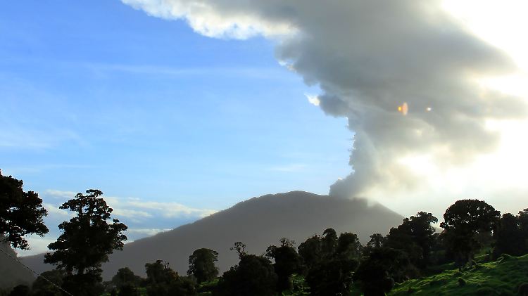 Vulkan Turrialba im Zentrum von Costa Rica (Archivbild von November 2014)