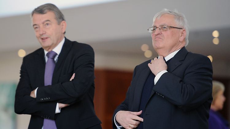 Werden keine Freunde mehr: Wolfgang Niersbach und Theo Zwanziger.